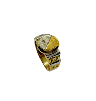 Anello Gioie Gobbo Uomo Anello Uomo in Oro Diamante 0.02 Ct ANOGB82BR002 - ANOGB82BR002